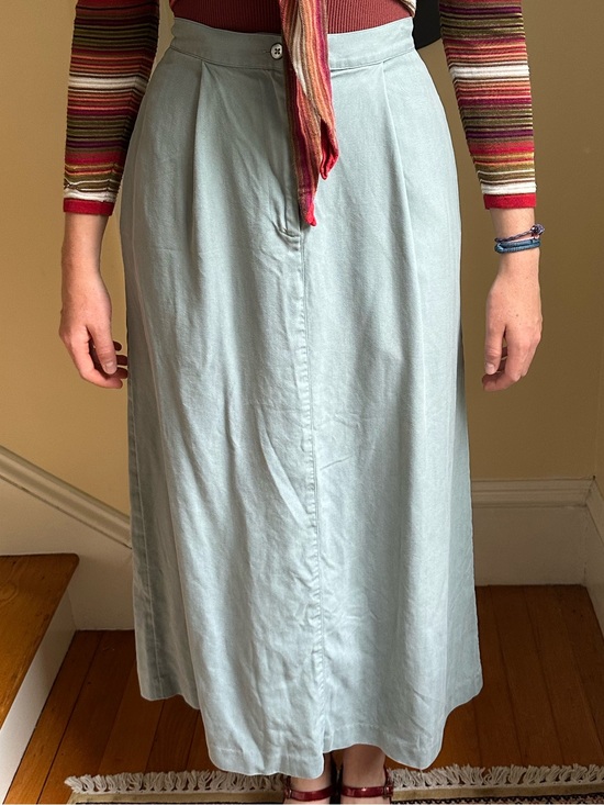 L.L. Bean Dresses & Skirts - Silk Maxi Skirt L.L.Bean